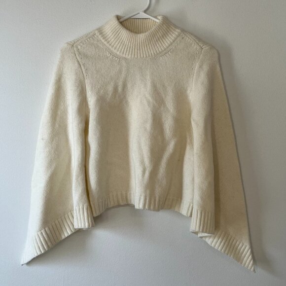 Anthropologie Moth Bell Sleeve Keyhole Sweater - Picture 1 of 10